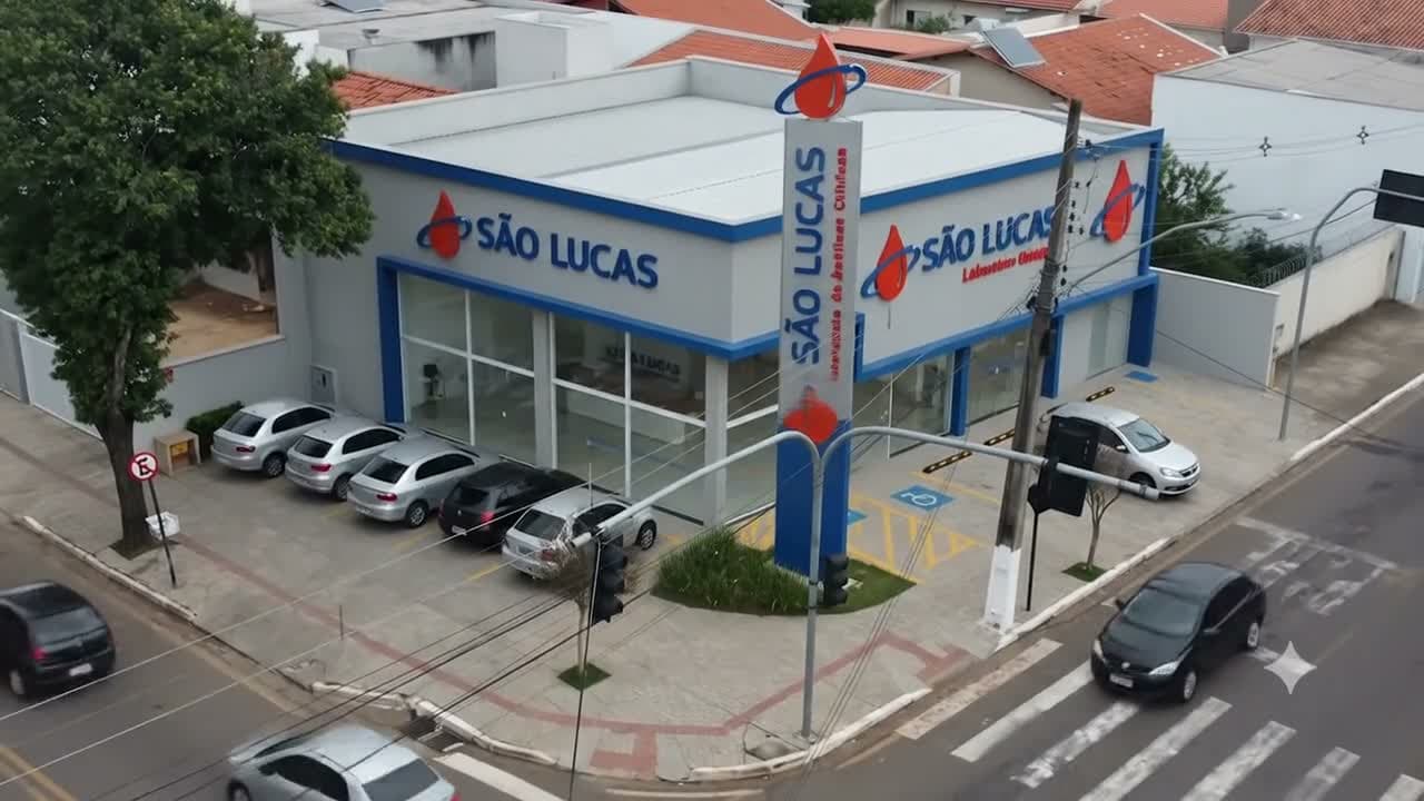 São Lucas no ponto — visão aérea